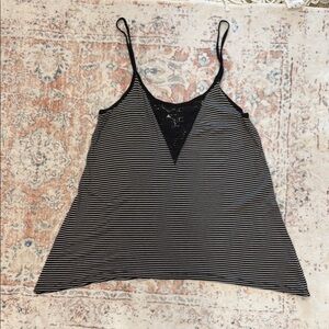 Old Navy Gray Asymmetrical Sleeveless Camisole